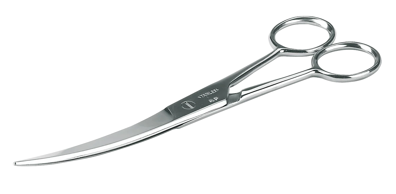 VEEM0003.png Gebogene Viehmarkierungsschere 19 cm – Bild 1