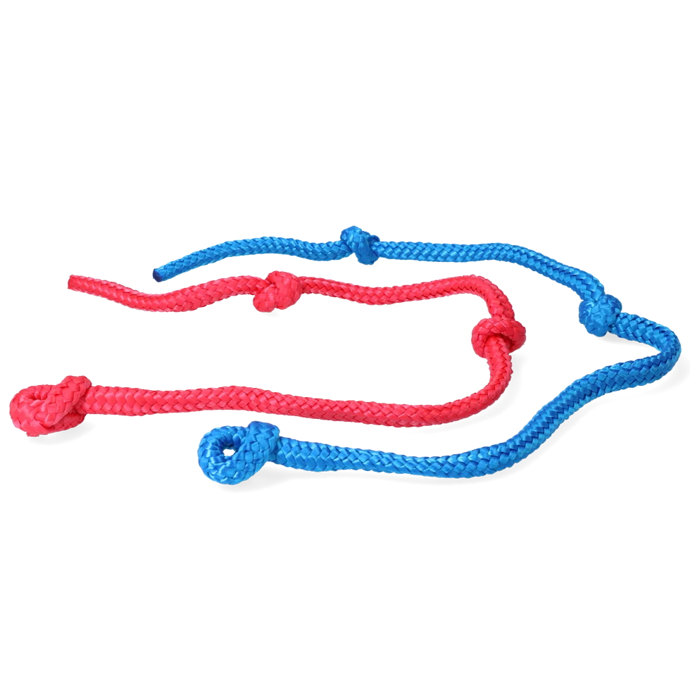 Geburtshelferseile Blau 78 cm und Rot 74 cm – Vink – Bild 1
