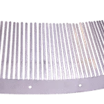Vogelschutzgitter aus Edelstahl für Dachziegel, 1000 mm, Stifthöhe 75 mm – VentiStrip XL75 – Bild 2