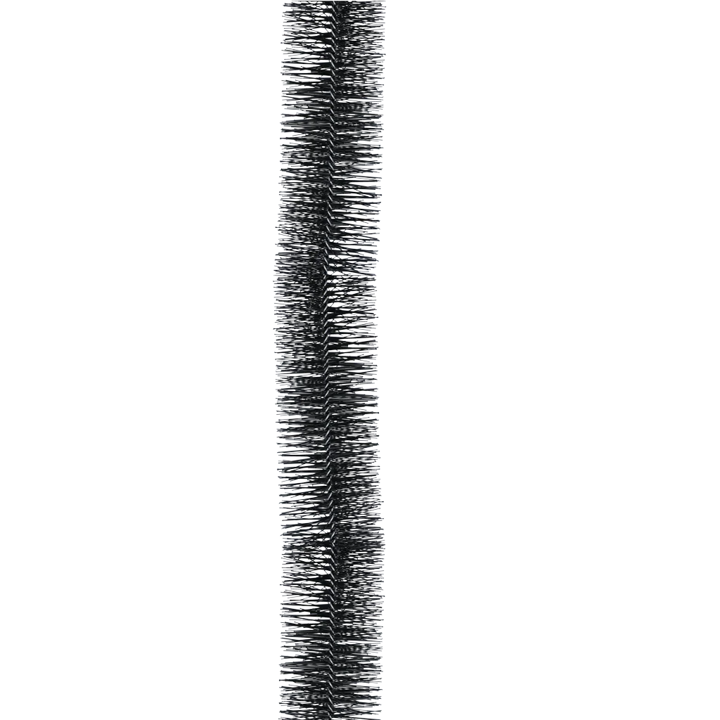 VENT0104.png Abwehrbürste für Dachziegel, 1 m, Ø 100 mm – VentiStrip VentiBrush – Bild 1