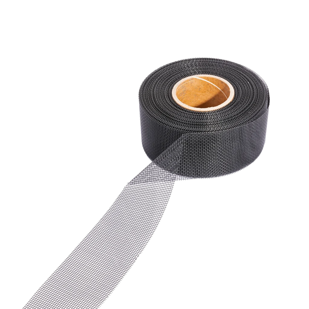 Lüftungsband aus Edelstahl gegen Schädlinge, Schwarz, 30 m x 8 cm – VentiStrip – Bild 2