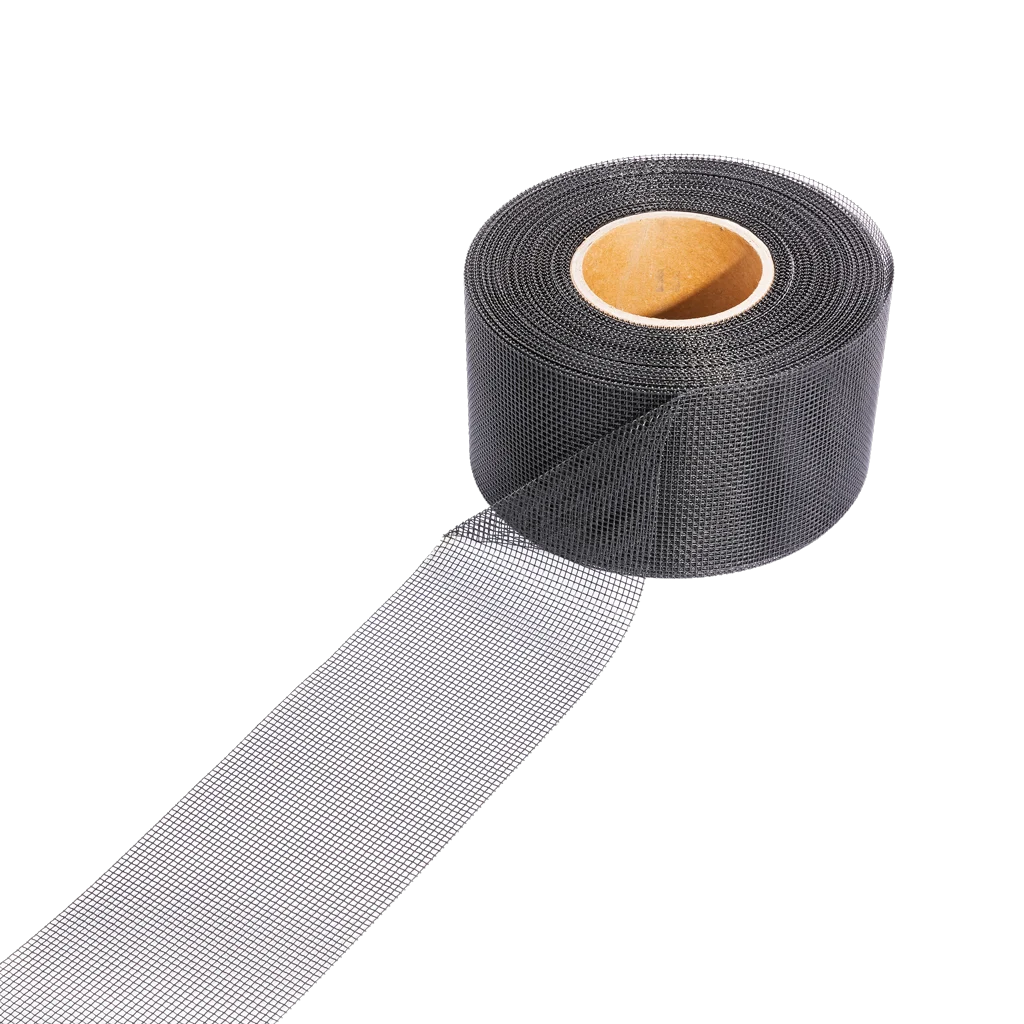 Schädlingsschutzgitter aus Edelstahl für Lüftungsöffnungen, Schwarz, 30 m x 10 cm – VentiStrip – Bild 2