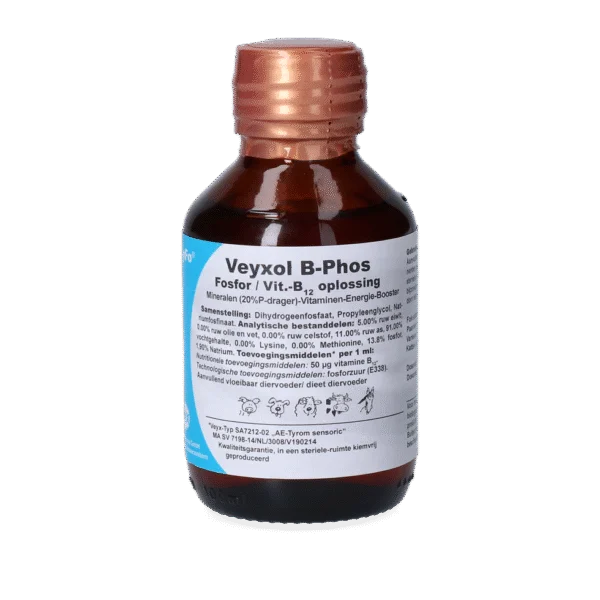 Ergänzungsfuttermittel für Milchkühe mit Phosphor und Vitamin B12, 100 ml – Veyx Veyfo Veyxol B-Phos