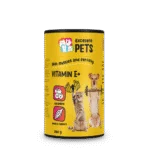 Ergänzungspulver für Hunde und Katzen mit Vitamin E und Selen, 250 g – Excellent Pets Vitamin E+
