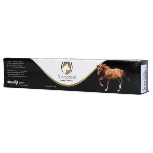 Energieergänzungsfutter für Pferde mit Vitamin A und D, 12 ml – Excellent Horse Vitasporal