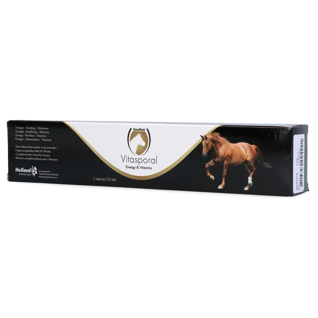 Energieergänzungsfutter für Pferde mit Vitamin A und D, 12 ml – Excellent Horse Vitasporal – Bild 1
