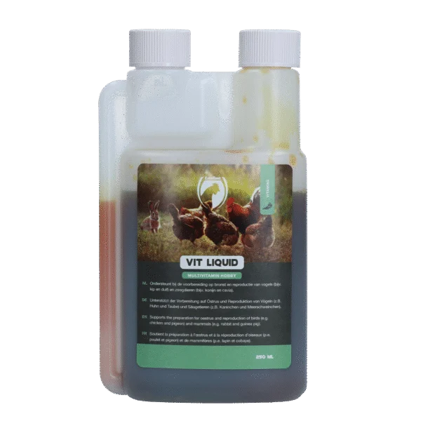 Flüssiges Multivitaminpräparat für Hühner, 250 ml – Excellent Vit Liquid Multivitamine Hobby
