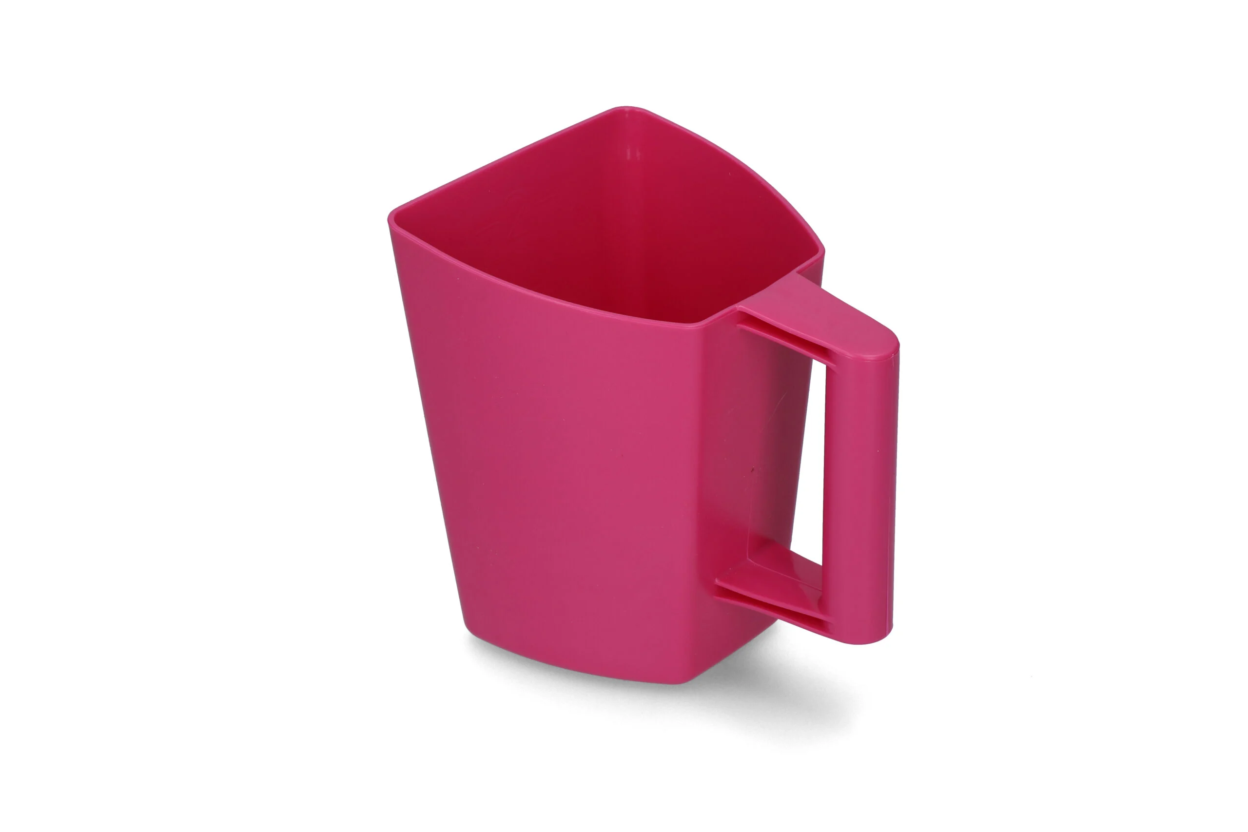 Futterschaufel aus Kunststoff mit Füllstandsanzeige, 2 l, Rosa – Vplast Plus – Bild 4