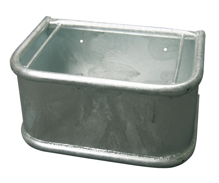Pferdefuttertrog, feuerverzinkt, ca. 35 l