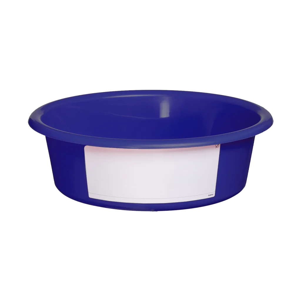 Futtertrog für Pferde, 6 l, Blau – Vplast – Bild 1