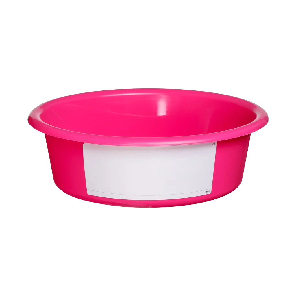VOERB009RW.png Futtertrog für Pferde, 6 l, Rosa – Vplast – Bild 1