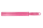 Futterrührer aus Kunststoff mit Aufhängeöse, 38 cm, Rosa – Vplast