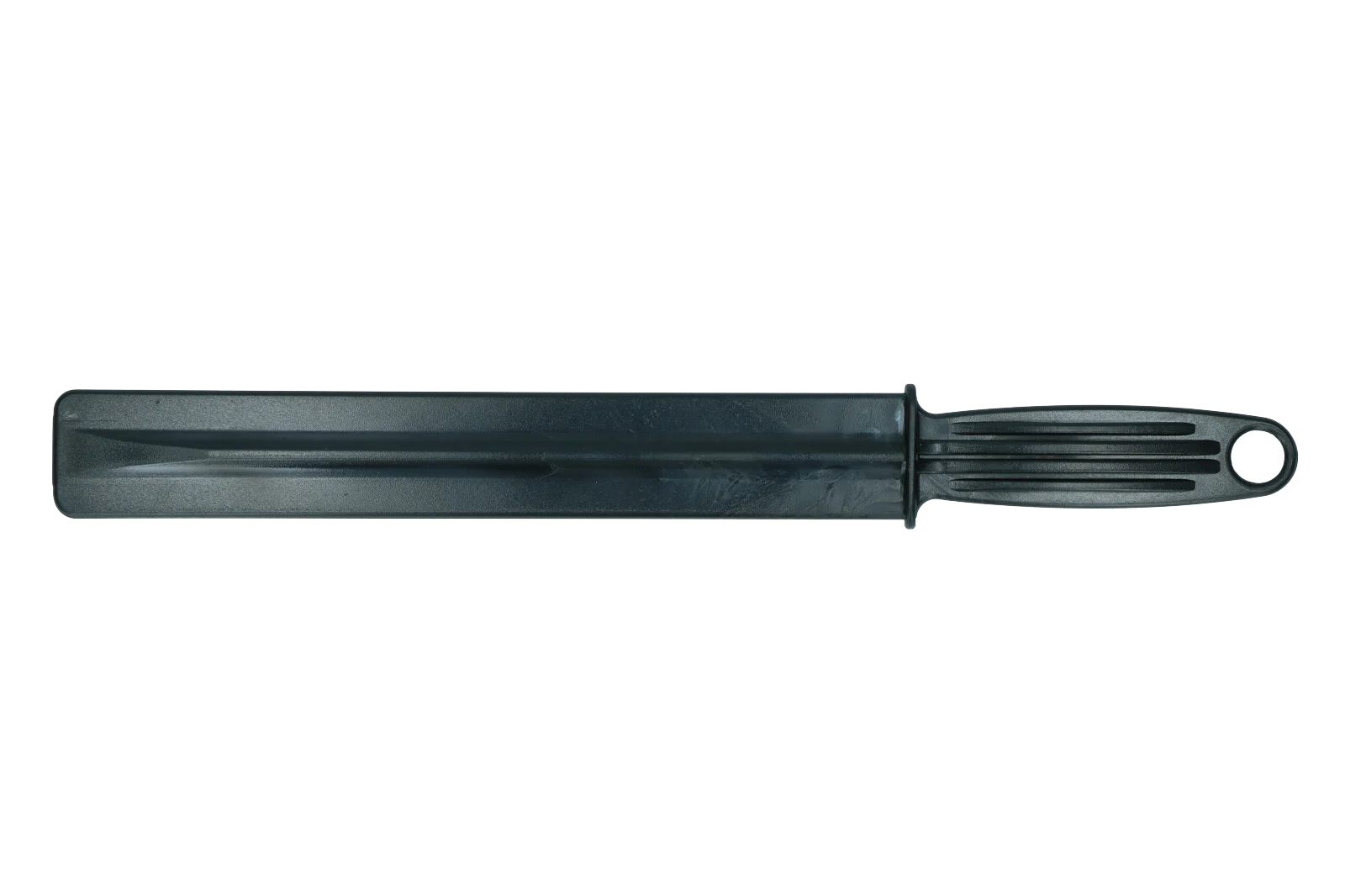 Futterrührer aus Kunststoff mit Aufhängeöse, 38 cm, Schwarz – Vplast – Bild 1