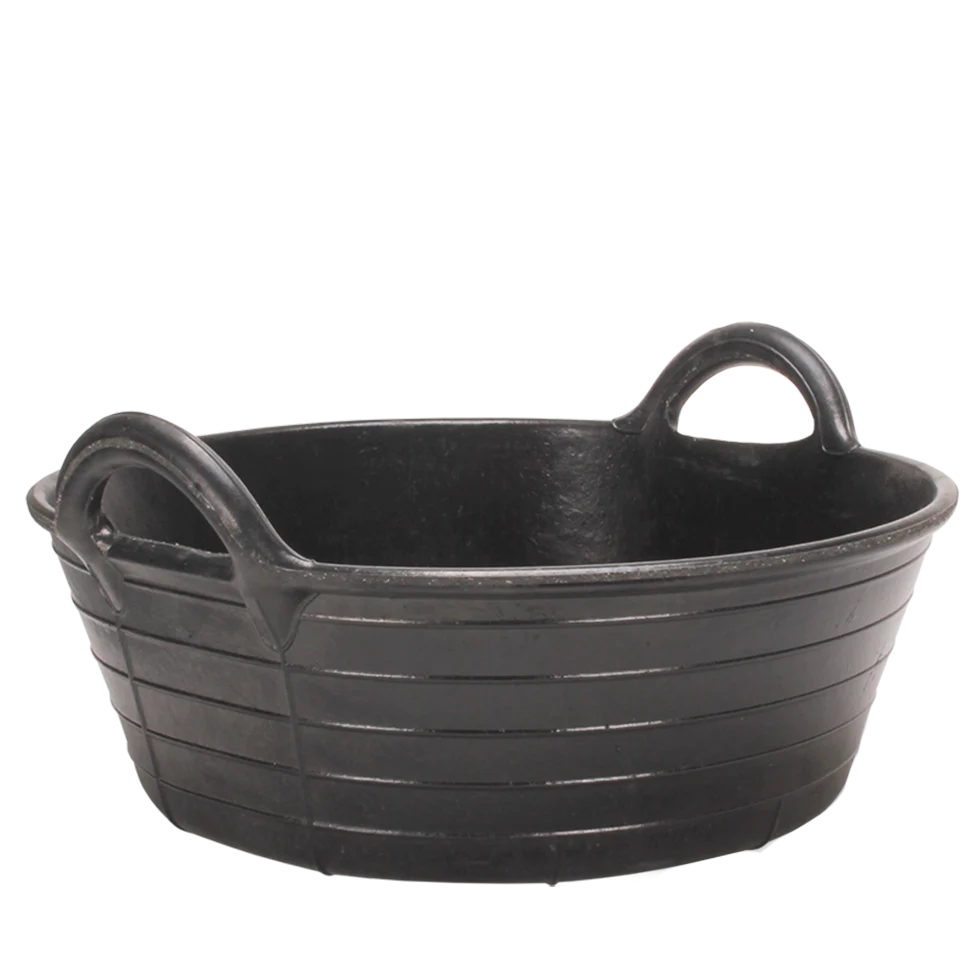 Futtertrog aus Naturkautschuk für Futter und Wasser, 20 l – Gobel – Bild 2