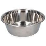 Hunde Futter und Wassernapf aus Edelstahl, Ø 34 cm
