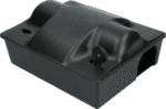 Rattenköderbox mit Köderhalter und Schlüssel, 23,5 x 19,5 x 10,5 cm – Hofman Pest Control Dual Bait
