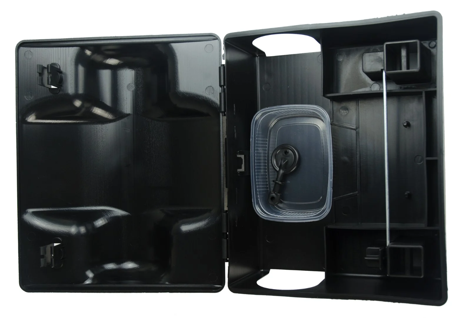 Köderbox für Ratten und Mäuse mit Schlüssel, 23,5 x 19,5 x 10,5 cm – Hofman Pest Control Dual Bait PCO – Bild 2