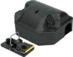 Mäuseköderbox mit Mausefalle und Schlüssel, 12,5 x 10,5 x 6,5 cm – Hofman Pest Control