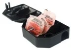 Mäuseköderbox mit Schlagfalle und Schlüssel, 12,5 x 10,5 x 6,5 cm – Hofman Pest Control Muis Combi – Bild 2