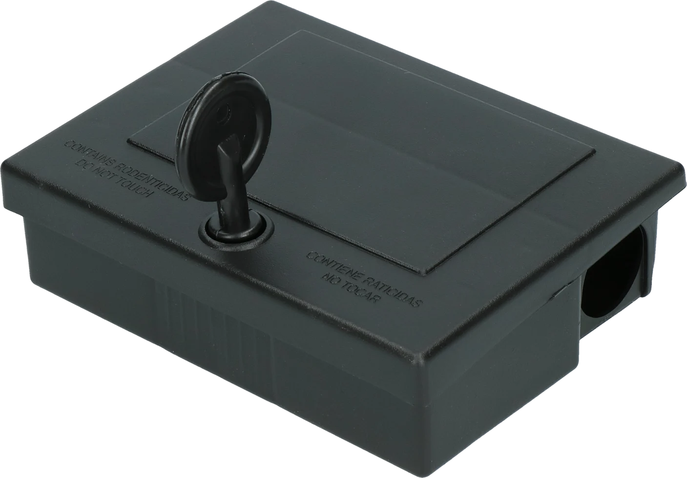 VOERD005M.png Mäuseköderbox mit Schlüssel, 13 x 9,5 x 4 cm – Hofman Pest Control – Bild 1