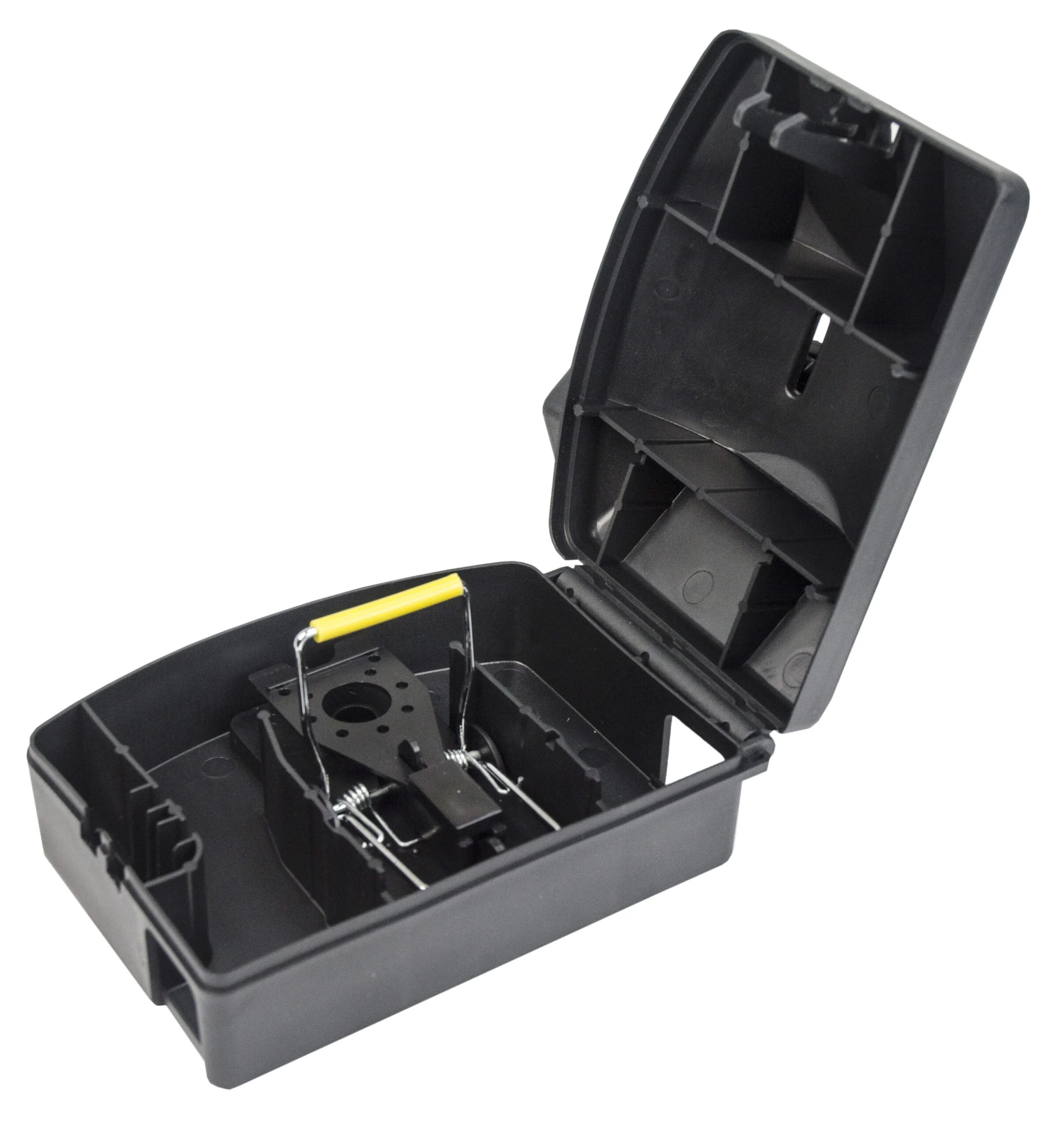 Mäuseköderstation mit Kontrollschlitz, 15 x 10,8 x 7 cm – Hofman Pest Control AF Snappa Black – Bild 2