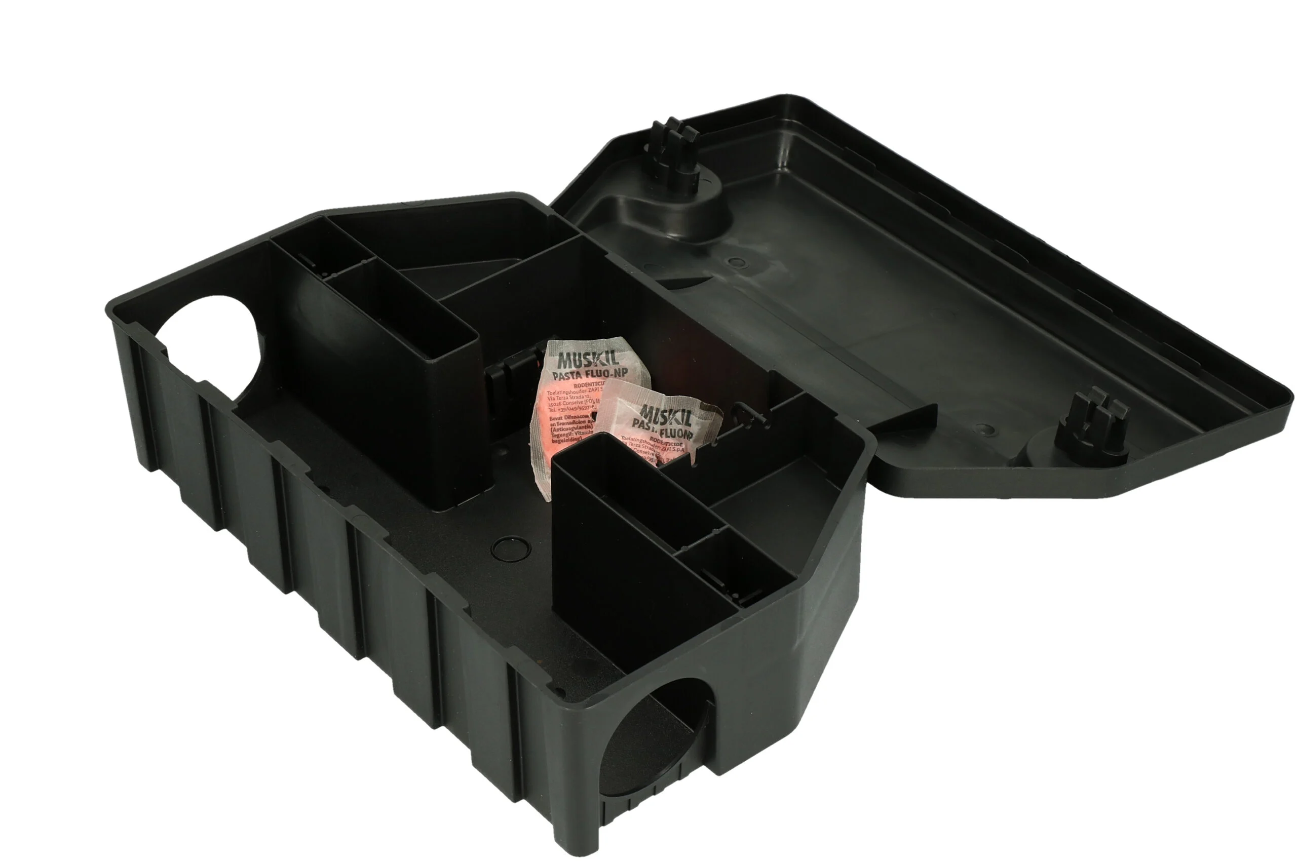 Rattenköderbox mit Schlüssel, 33 x 21 x 10 cm – Hofman Pest Control Aegis Mini Rat – Bild 4