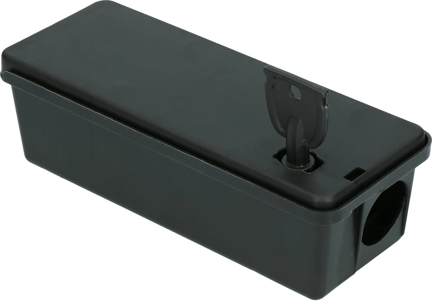 Mäuseköderbox in Tunnelform mit Schlüssel, 17,3 x 6,9 x 5,2 cm – Hofman Pest Control – Bild 1