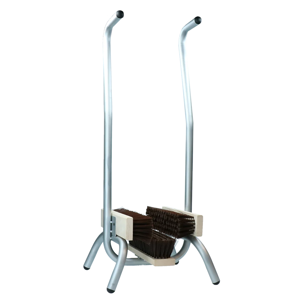 Schuhabstreifer 83 cm mit Haltegriff und 3 Bürsten – Bild 1
