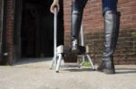 Schuhabstreifer 83 cm mit Haltegriff und 3 Bürsten – Bild 2