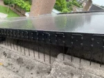 Vogelspikes für Solarmodule, 50 cm, schwarz – Bild 4