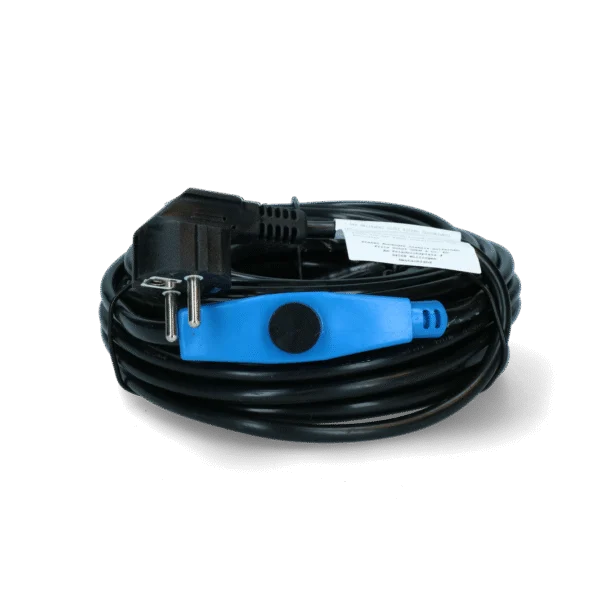 Frostschutzheizkabel für Wasserleitungen mit Thermostat, 12 m, 192 W – Gobel