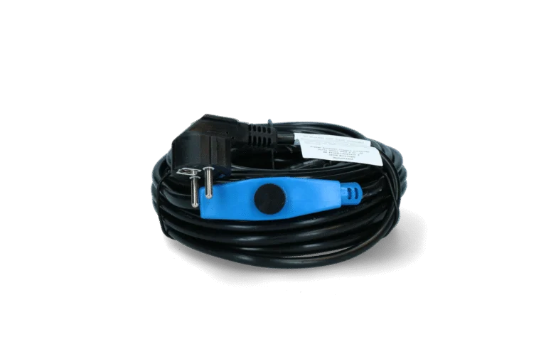 Frostschutzheizkabel für Wasserleitungen mit Thermostat, 12 m, 192 W – Gobel
