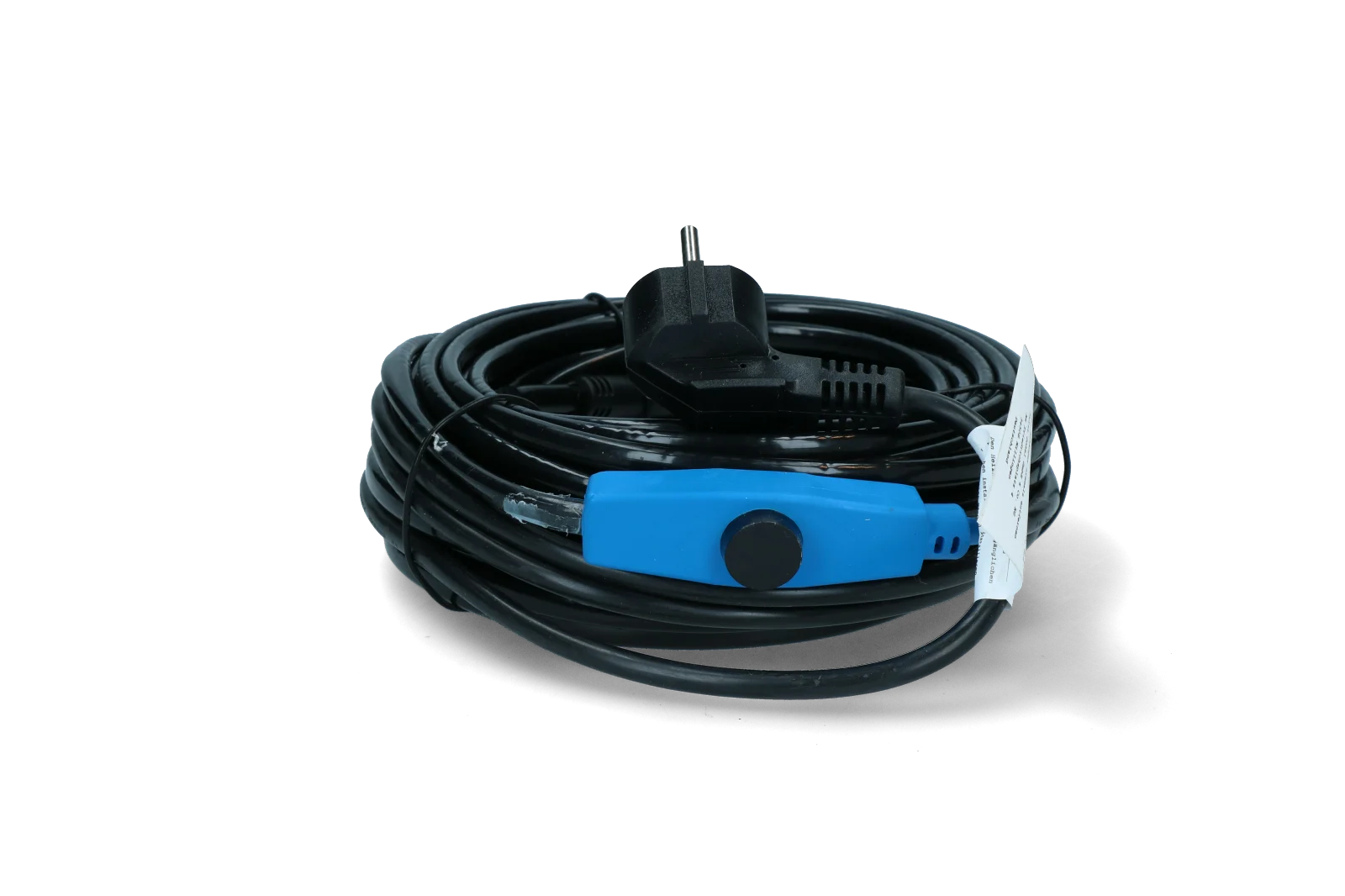 Frostschutzheizkabel für Wasserleitungen mit Thermostat, 14 m, 224 W – Gobel – Bild 1