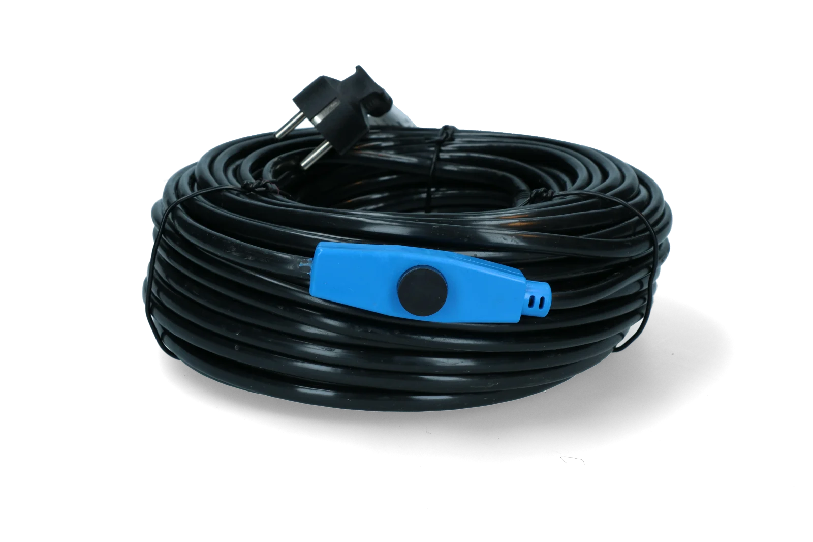 Frostschutzkabel für Wasserleitungen mit Thermostat, 37 m, 592 W – Gobel – Bild 1