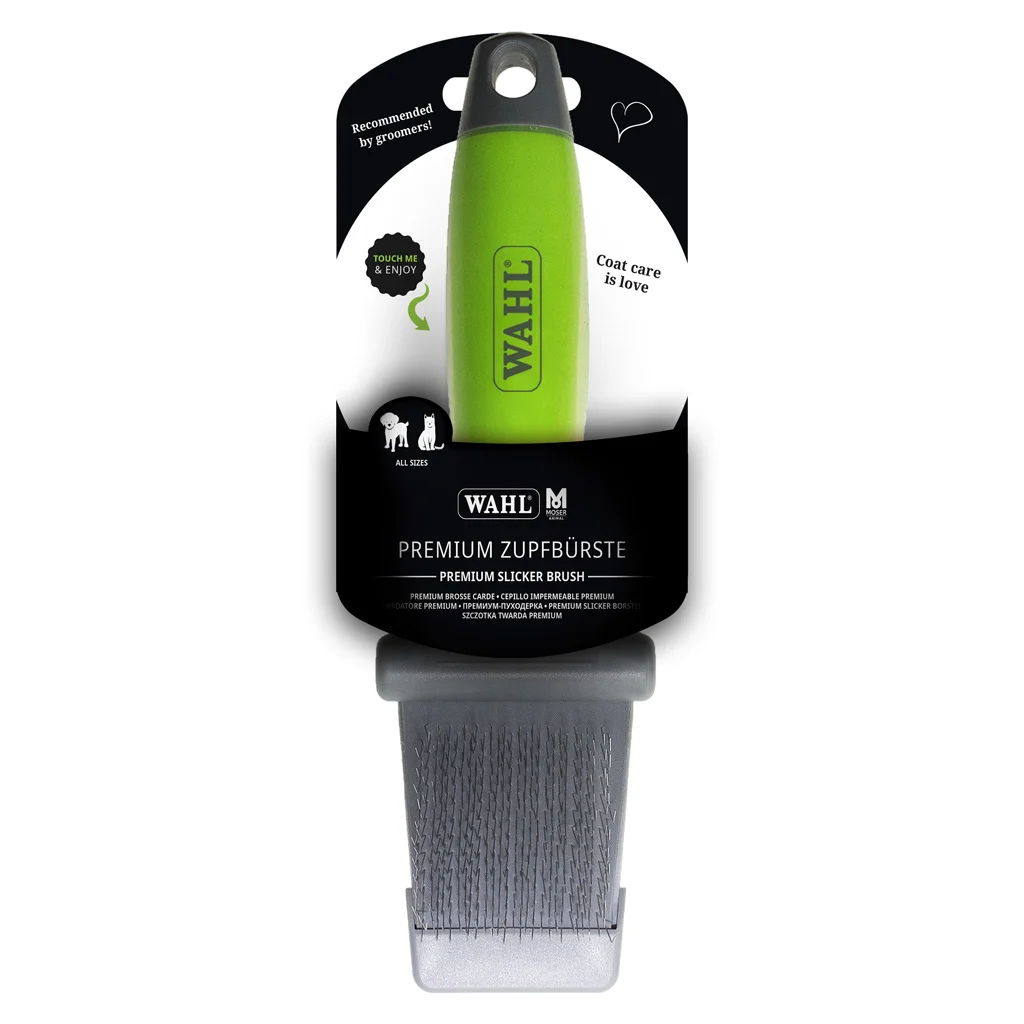 WAHL29997085.jpg Slicker Bürste für langes und kurzes Haar – Wahl Premium Slicker Bürste – Bild 1