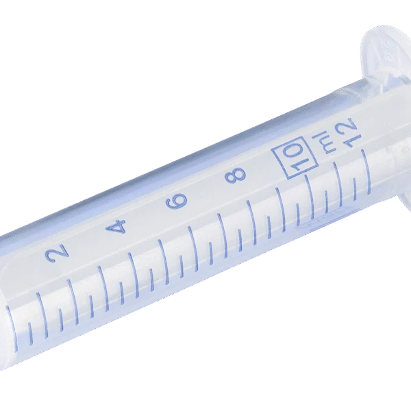 Zweiteilige Einmalspritze mit Luer Lock, 10 ml