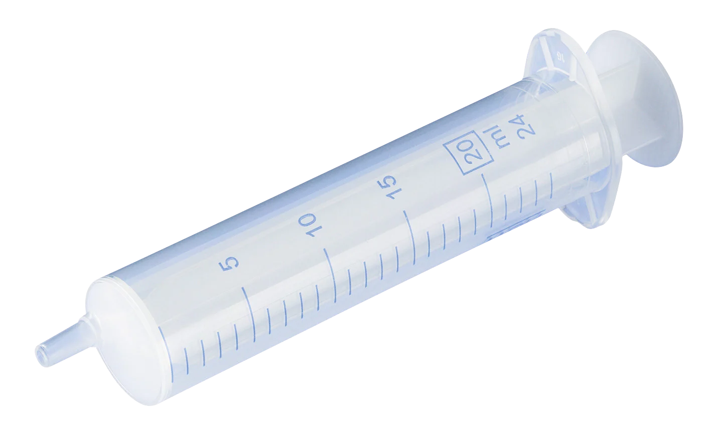 Zweiteilige Einmalspritze mit Luer Lock, 20 ml – Bild 1