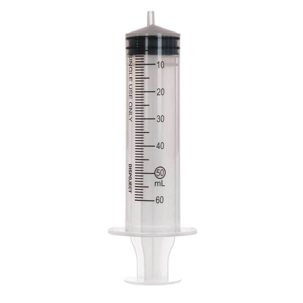 Dreiteilige Einwegspritze mit Luer Lock, 50 ml – Bild 1