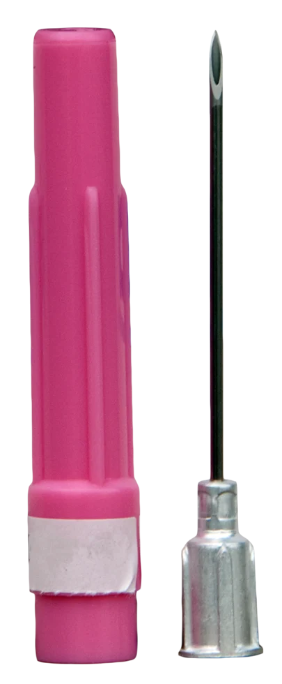 Einwegnadel aus Edelstahl 25 x 1.3 mm, 100 Stück – Génia Genalu – Bild 1