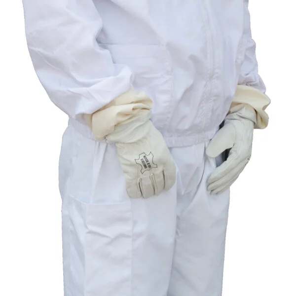 Imkerjacke aus Baumwolle mit Hut und Schleier, Größe L – Hofman Pest Control