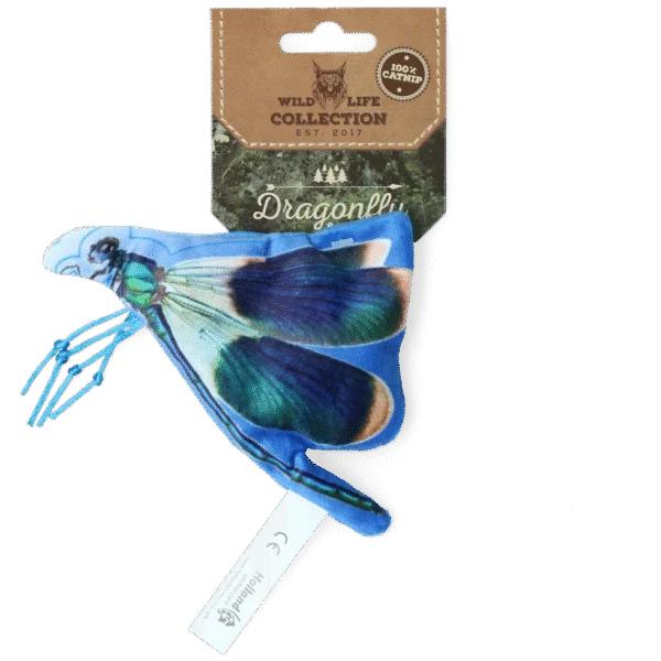 Katzenspielzeug in Libellenform mit Katzenminze – Wild Life Collection Cat Libelle