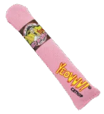 Spielzigarre für Katzen mit Katzenminze, Rosa, 18 cm – Yeowww! Cigar