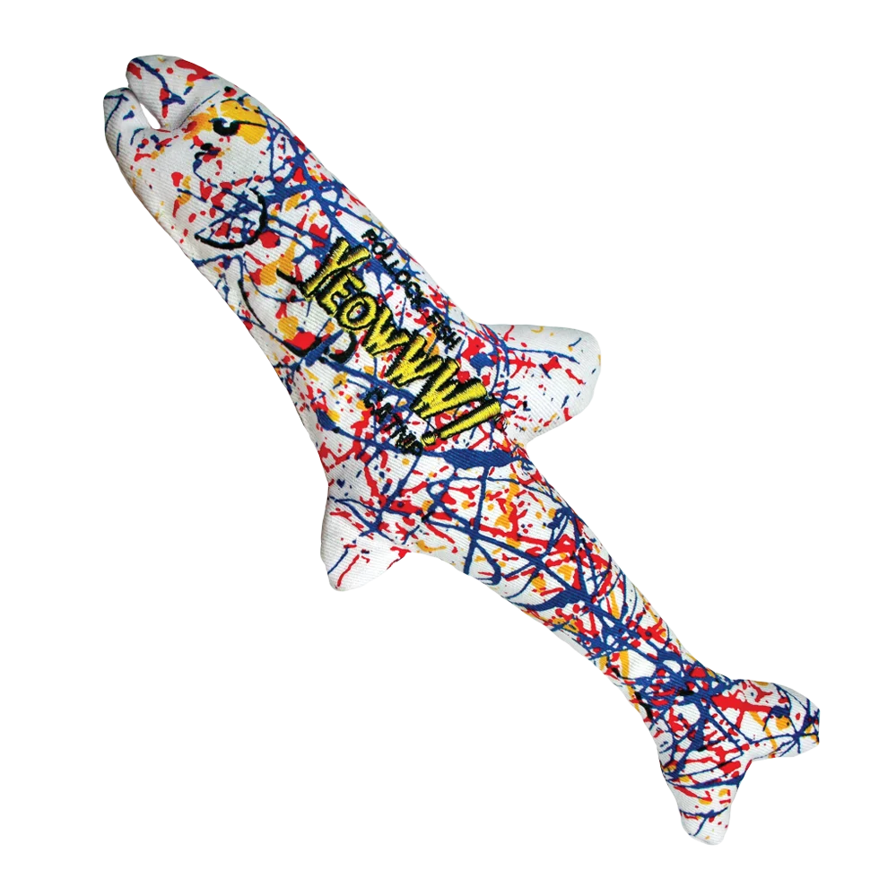 Katzenspielzeug Fisch mit Katzenminze, 18 cm – Yeowww! Pollock Fish – Bild 1