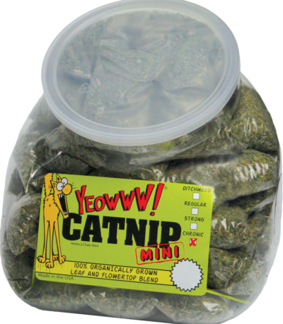 Beutel mit Katzenminze, 50 x 4 g – Yeowww! Minis
