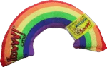 Katzenspielzeug Regenbogen mit Katzenminze, 17,7 cm – Yeowww! Rainbow