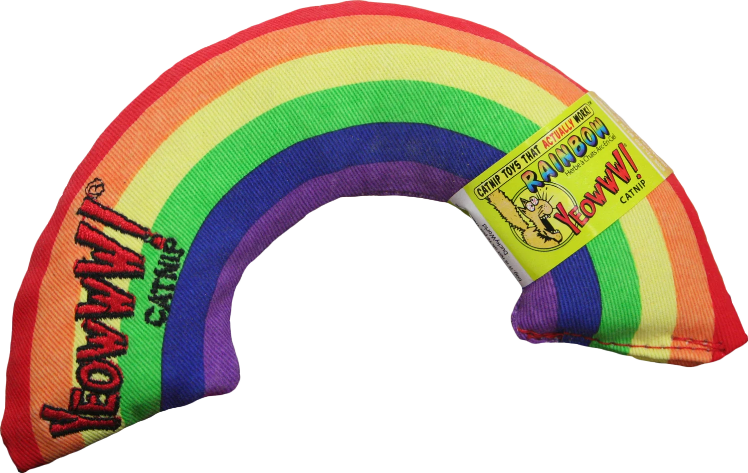 Katzenspielzeug Regenbogen mit Katzenminze, 17,7 cm – Yeowww! Rainbow – Bild 1