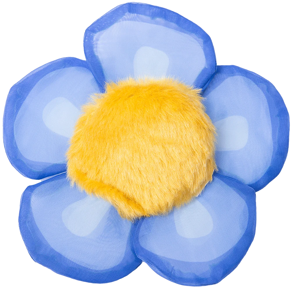 Spielblume für Katzen mit Katzenminze und knisternden Blütenblättern, Blau – Yeowww! Daisy's Flower Tops – Bild 2