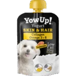 Joghurthergänzung für Hunde mit Lachs und Fischöl – YowUp! Yogurt Dogs Skin & Hair Salmon