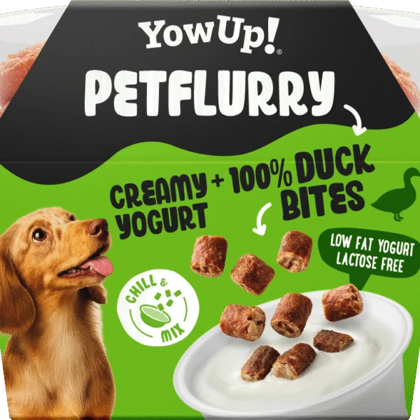 Hundesnack mit Ente, cremig – YowUp! PetFlurry