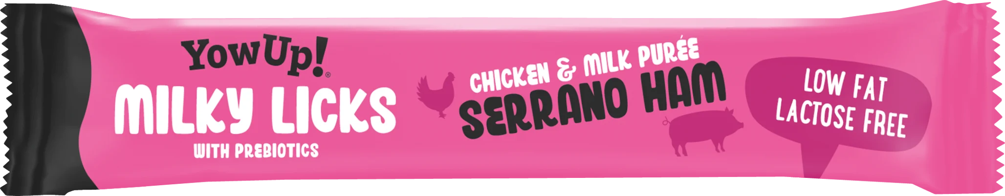 Schlecksnack für Katzen mit Serrano Schinkenaroma – YowUp! Milky Licks – Bild 2